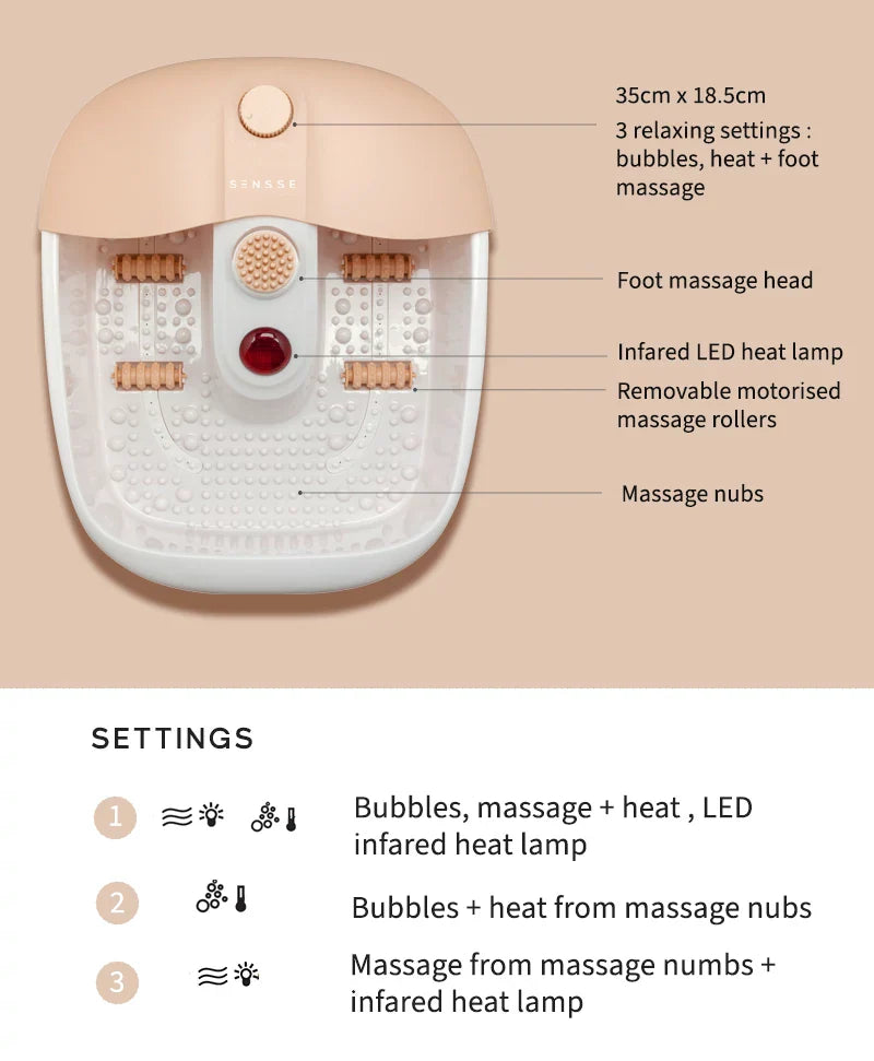 Oasis Infrared Footspa