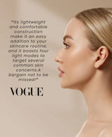 Silhouette LED Neck Mask