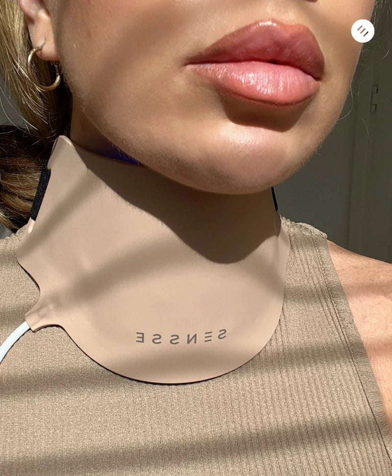 Silhouette LED Neck Mask
