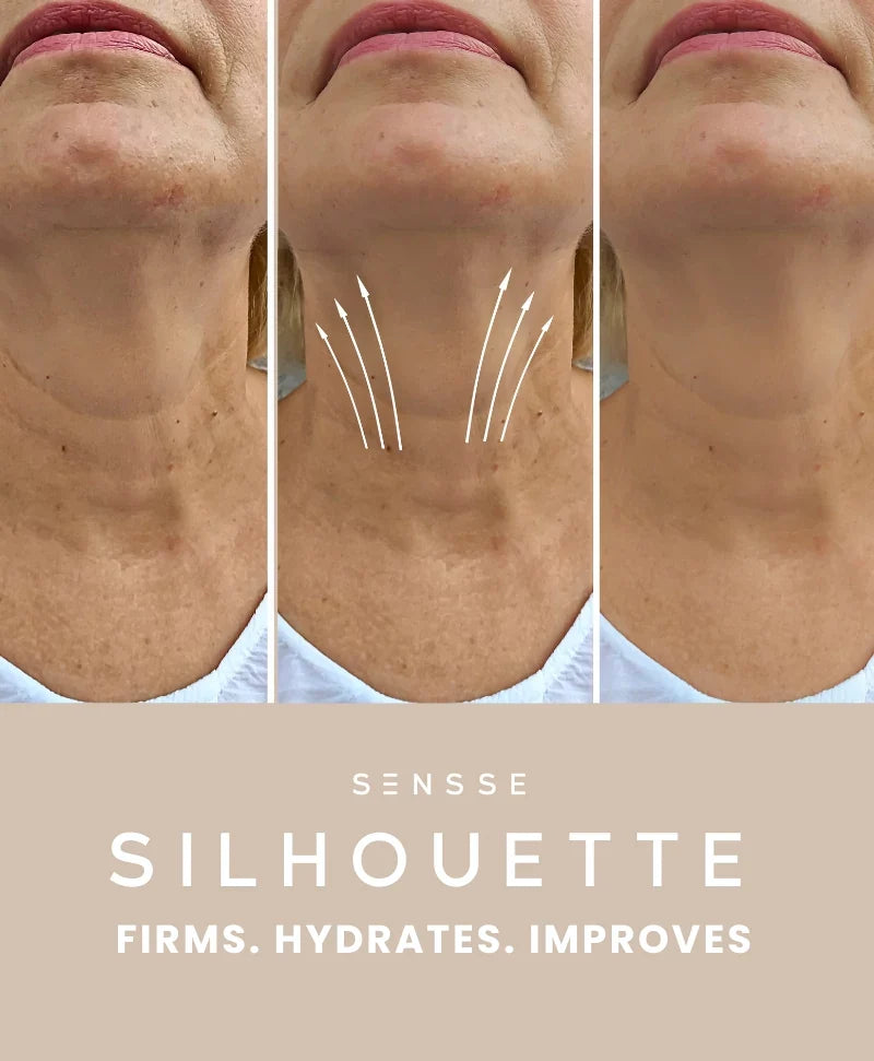 Silhouette LED Neck Mask