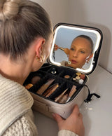 2-in-1 Illuminated Beauty Travel Case